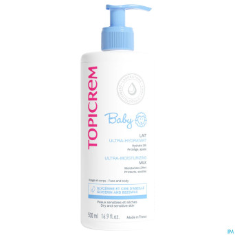Topicrem baby lait ultra-hydratant    500ml