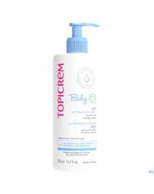 Topicrem baby lait ultra-hydratant    500ml
