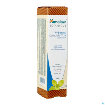 Himalaya botanique whiten.dentif.menthe poiv. 150g