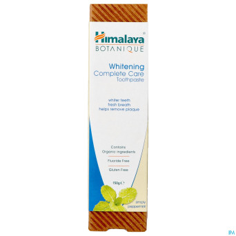 Himalaya botanique whiten.dentif.menthe poiv. 150g