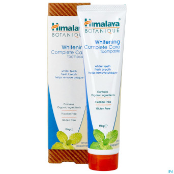 Himalaya botanique whiten.dentif.menthe poiv. 150g