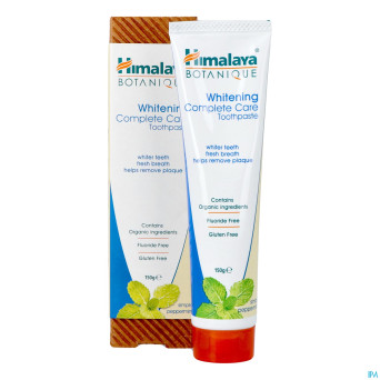 Himalaya botanique whiten.dentif.menthe poiv. 150g