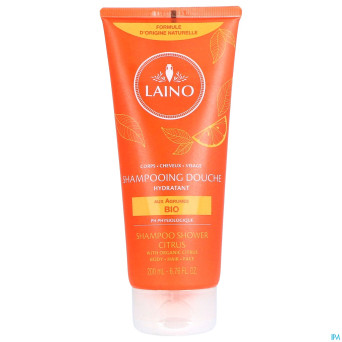 Laino sh douche hydra agrumes bio    tube 200ml