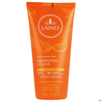 Laino sh douche hydra agrumes bio    tube 200ml