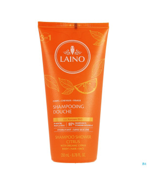 Laino sh douche hydra agrumes bio    tube 200ml