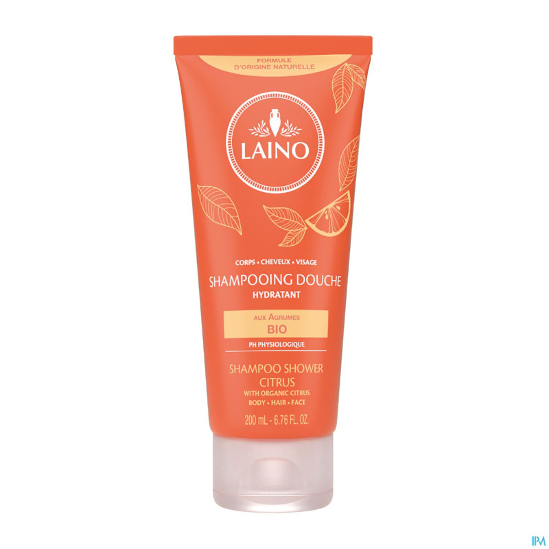 Laino sh douche hydra agrumes bio    tube 100ml
