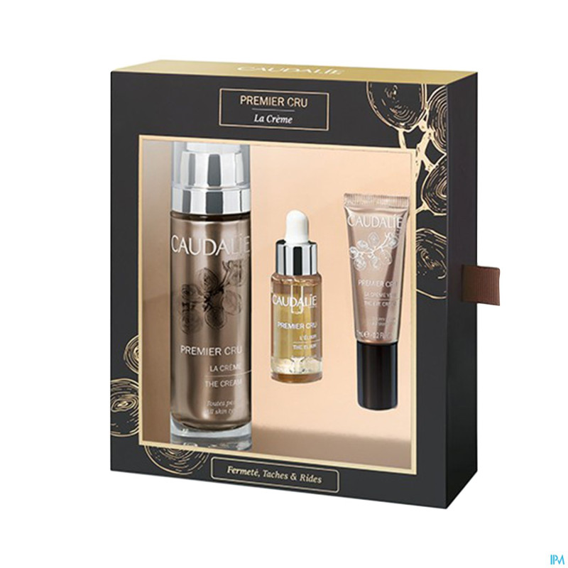 Caudalie coffret premier cru carton 3prod