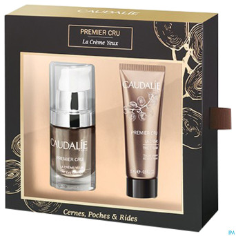 Caudalie coffret premier cru yeux carton 2prod