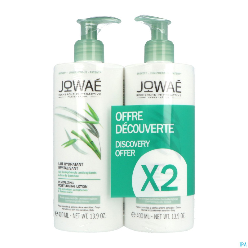 Jowae lait hydra revitalis.corps    fl pompe 400ml