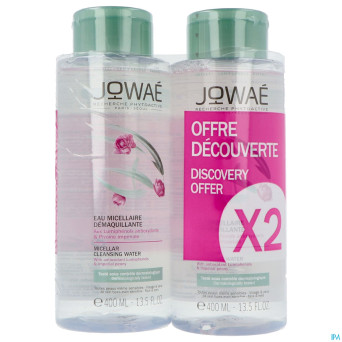 Jowae eau micellaire demaq duo fl pompe 2x400ml