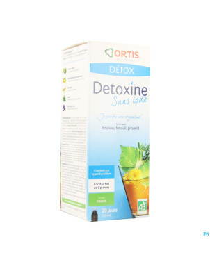 Ortis detoxine s/iode pomme s/fucus    250ml