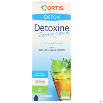 Ortis detoxine s/iode pomme s/fucus    250ml