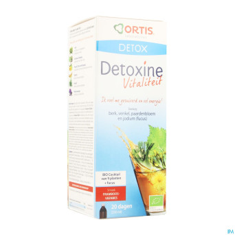 Ortis detoxine vitalite framb.canneb.fuc.bio 250ml