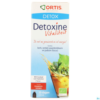 Ortis detoxine vitalite framb.canneb.fuc.bio 250ml