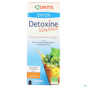 Detoxine vitalite peche citron fucus bio    250ml