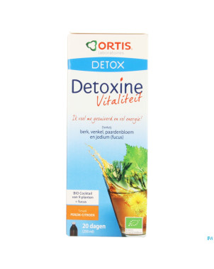 Detoxine vitalite peche citron fucus bio    250ml