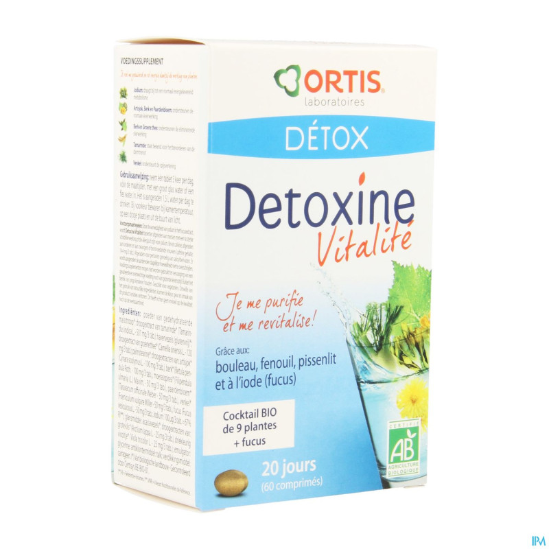 Detoxine vitalite bio    comp 4x15