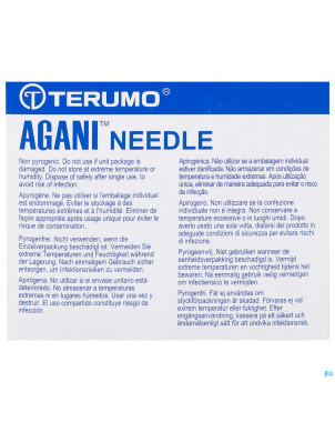 Terumo aiguille agani 18g 1 1/2 rb rose  100