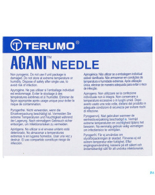 Terumo aiguille agani 23g 1 rb bleu    100