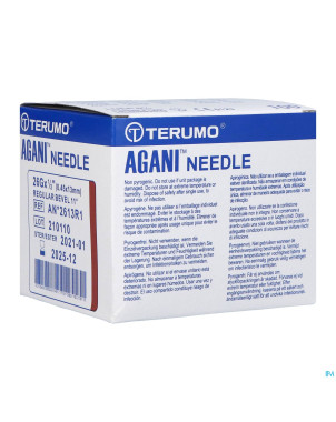 Terumo aiguille agani 26g 1/2 rb brun   100