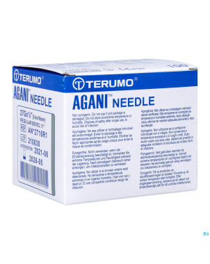 Terumo aiguille agani 27g 5/8 rb gris  100