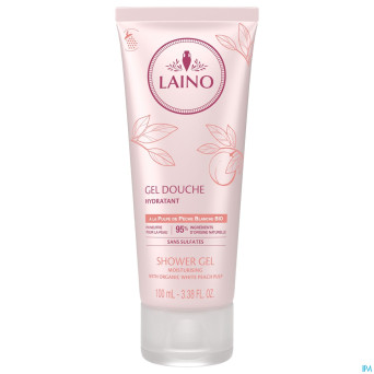 Laino gel douche pulpe peche    100ml