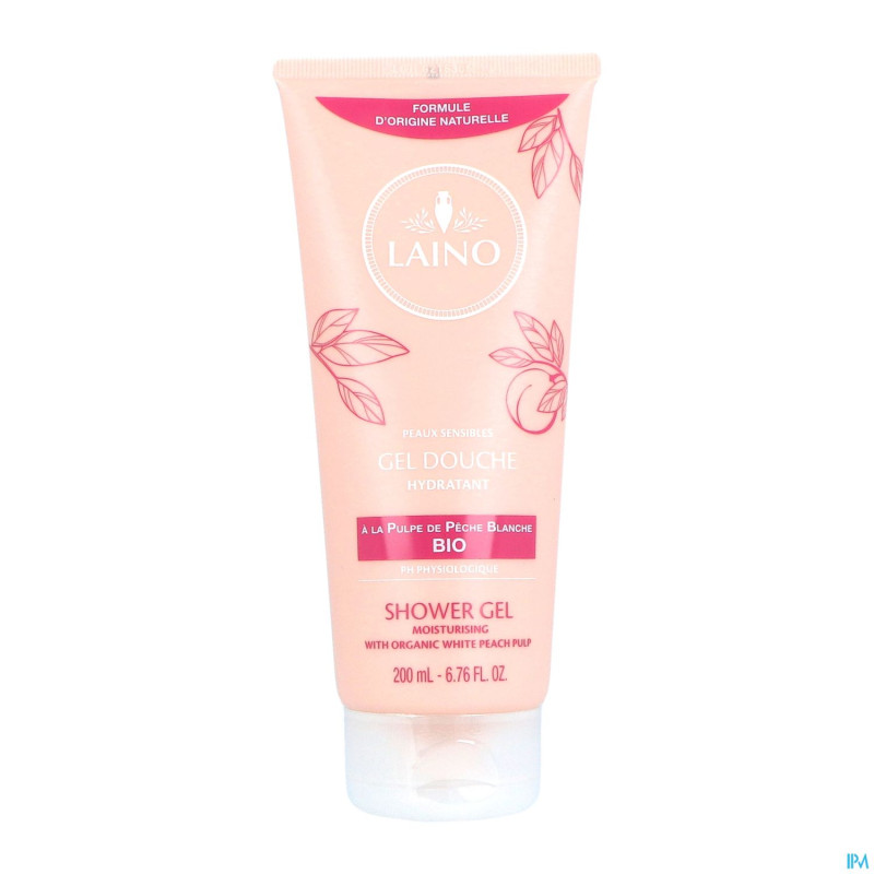 Laino gel douche pulpe peche    200ml