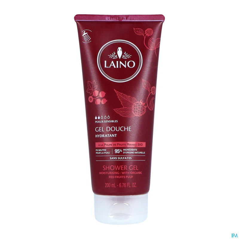 Laino gel douche pulpe fruits rouges    200ml
