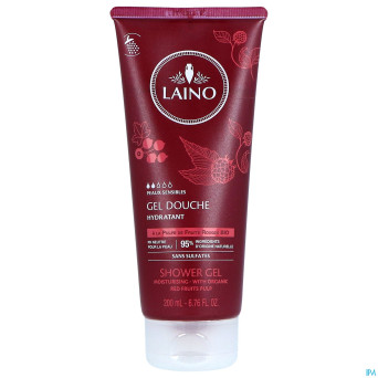 Laino gel douche pulpe fruits rouges    200ml