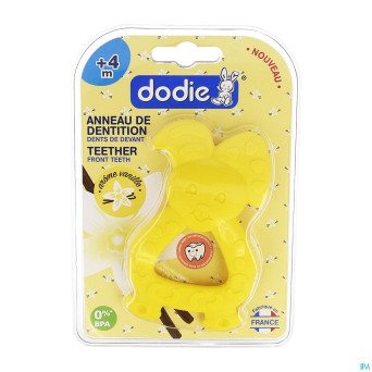 Dodie anneau lapin vanille