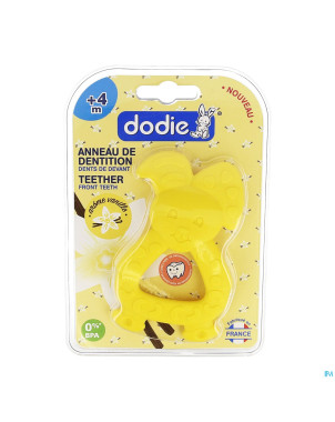 Dodie anneau lapin vanille