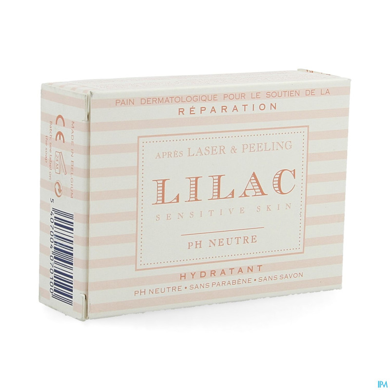 Lilac pain dermatologique soutien reparation  100g