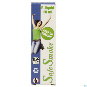 Safe smoke e-liquid 9mg/ml nicotine tobacco   10ml