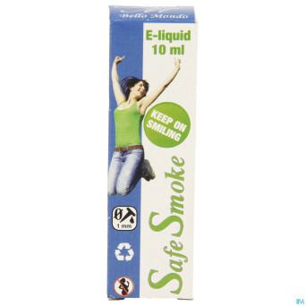 Safe smoke e-liquid 6mg/ml nicotine mint    10ml