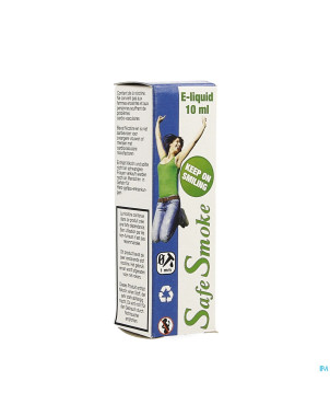 Safe smoke e-liquid 9mg/ml nicotine mint    10ml