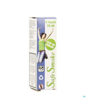 Safe smoke e-liquid 12mg/ml nicotine mint    10ml