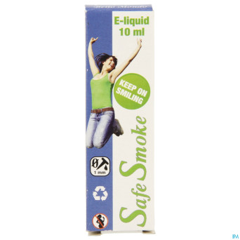 Safe smoke e-liquid 12mg/ml nicotine mint    10ml