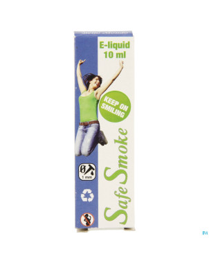 Safe smoke e-liquid 12mg/ml nicotine mint    10ml