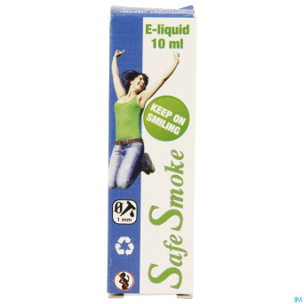 Safe smoke e-liquid 3mg/ml nicotine red fruit 10ml