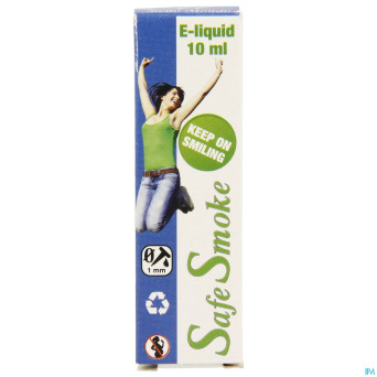 Safe smoke e-liquid 6mg/ml nicotine red fruit 10ml