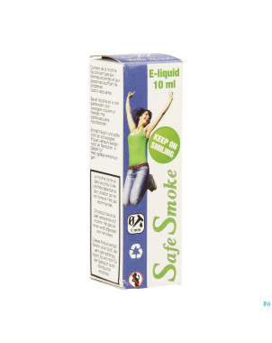 Safe smoke e-liquid 12mg/ml nicotine red fr.  10ml