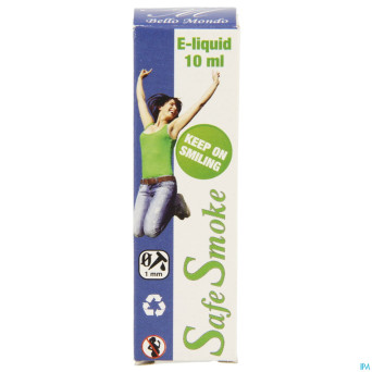 Safe smoke e-liquid 12mg/ml nicotine red fr.  10ml