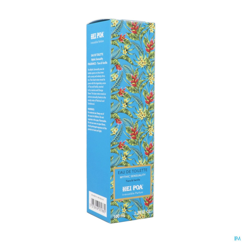 Hei poa edt tiare vanille    fl 100ml