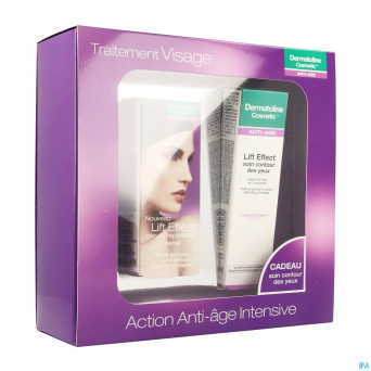 Dermatoline cosmetic le coffret serum+yeux free