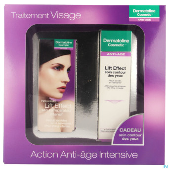 Dermatoline cosmetic le coffret serum+yeux free