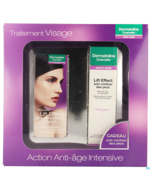Dermatoline cosmetic le coffret serum+yeux free