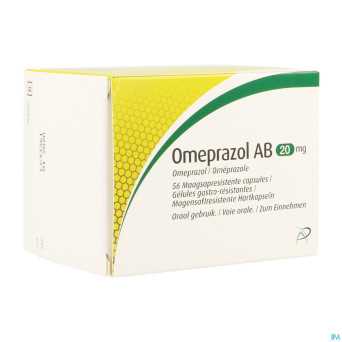 Omeprazol ab 20mg gastroresist. caps  56 blister