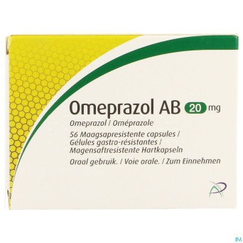Omeprazol ab 20mg gastroresist. caps  56 blister