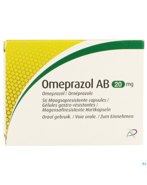 Omeprazol ab 20mg gastroresist. caps  56 blister