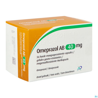 Omeprazol ab 40mg gastroresist. caps  56 blister